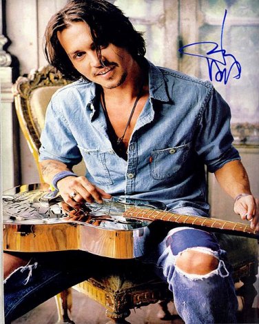 deppnew Autographed Preprint Signed Photo