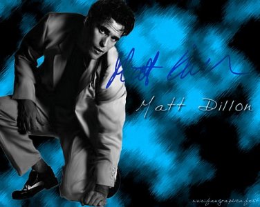 dillonBlue Autographed Preprint Signed Photo