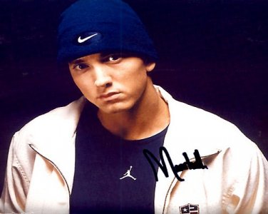 eminemx Autographed Preprint Signed Photo