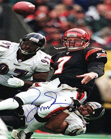 esiasonboomertackled_x Autographed Preprint Signed Photo