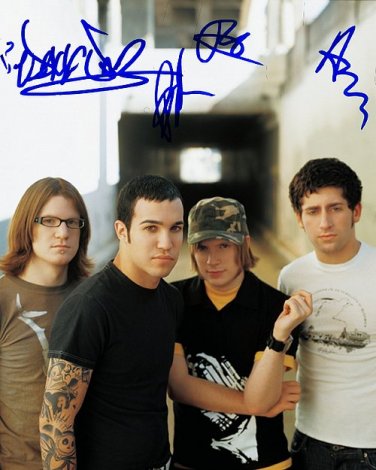 falloutboy Autographed Preprint Signed Photo