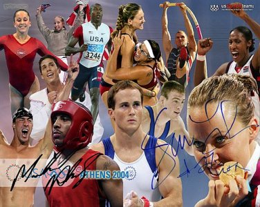 finchphelpscollage Autographed Preprint Signed Photo