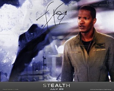 foxxjamieStealth Autographed Preprint Signed Photo