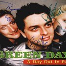 greendayDayOut Autographed Preprint Signed Photo