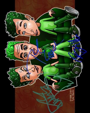 greendaytoon Autographed Preprint Signed Photo