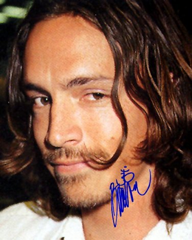 incubusbrandonmustache Autographed Preprint Signed Photo