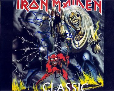 iron Autographed Preprint Signed Photo