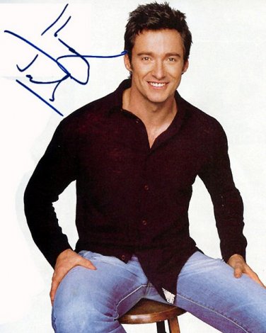 jackmanhughsit Autographed Preprint Signed Photo