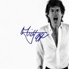 jaggermickHEY Autographed Preprint Signed Photo