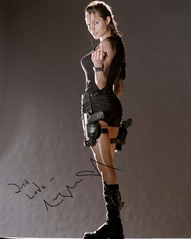 jolieSlipperyWet Autographed Preprint Signed Photo