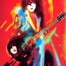 kisspaulaccousticairbrush Autographed Preprint Signed Photo