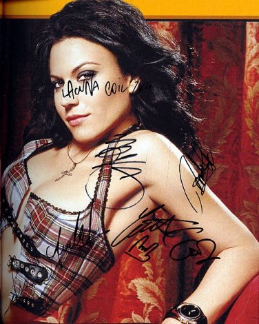 lacuna Autographed Preprint Signed Photo