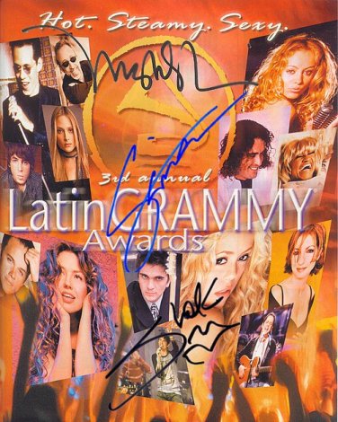 latingrammys Autographed Preprint Signed Photo
