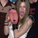 lavigneavril_tounge Autographed Preprint Signed Photo