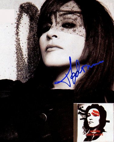 madonnaamlife Autographed Preprint Signed Photo