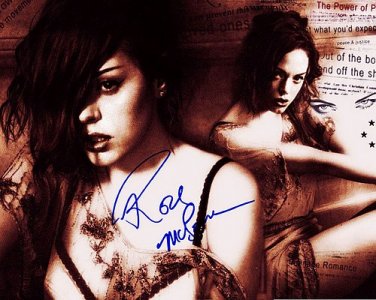 mcgowanrosePOWER Autographed Preprint Signed Photo