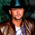 mcgrawtimmcgraw Autographed Preprint Signed Photo