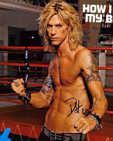 mckagen Autographed Preprint Signed Photo