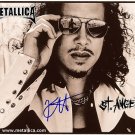 metallicaKirkST Autographed Preprint Signed Photo