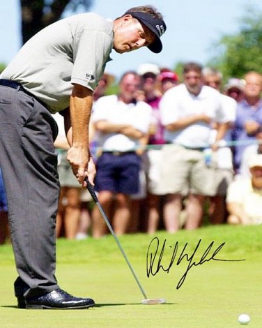 mickelsonphil Autographed Preprint Signed Photo