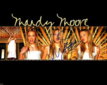 mooremandyWalkHome Autographed Preprint Signed Photo