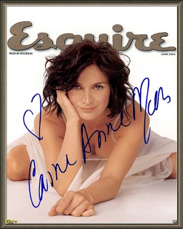mossCarrieAnneMossEsqPC Autographed Preprint Signed Photo