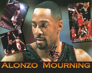 mourningalonzocollage Autographed Preprint Signed Photo
