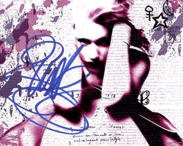 nodoubtGwenPISSED Autographed Preprint Signed Photo