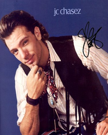nsyncjcA Autographed Preprint Signed Photo