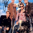 nsyncB Autographed Preprint Signed Photo
