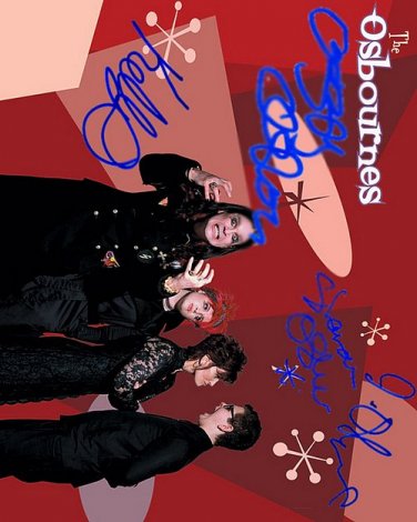 osbournesredx Autographed Preprint Signed Photo