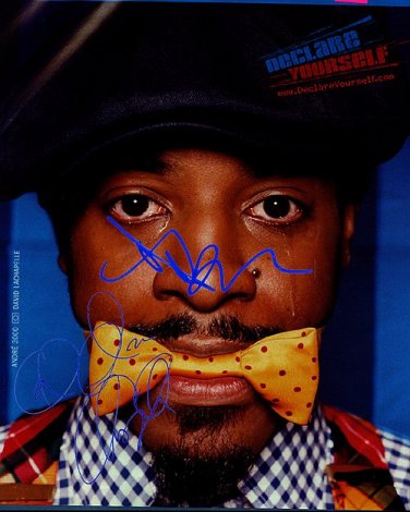 outkast Autographed Preprint Signed Photo