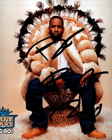 outkastbigoi Autographed Preprint Signed Photo