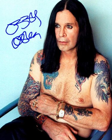 ozzychair Autographed Preprint Signed Photo