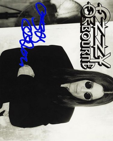 ozzywallpaper Autographed Preprint Signed Photo