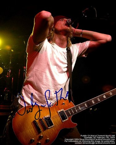 puddleofMuddLive Autographed Preprint Signed Photo