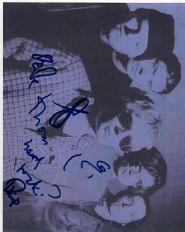 radioheadB Autographed Preprint Signed Photo