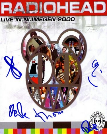radioheadcd Autographed Preprint Signed Photo