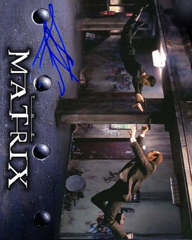 reevesmatrix Autographed Preprint Signed Photo