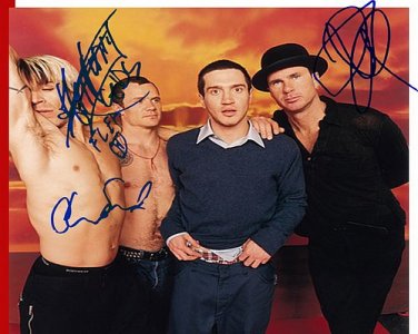 rhcpPIT Autographed Preprint Signed Photo