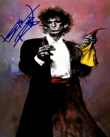 richardskeithPuppet Autographed Preprint Signed Photo