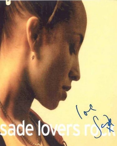 sadeb Autographed Preprint Signed Photo