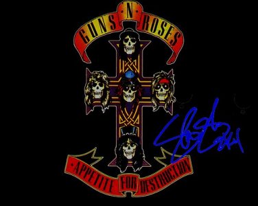 slashappetitefordestruction Autographed Preprint Signed Photo