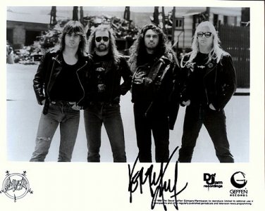 slayerbw Autographed Preprint Signed Photo