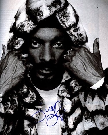 snoopdogg Autographed Preprint Signed Photo