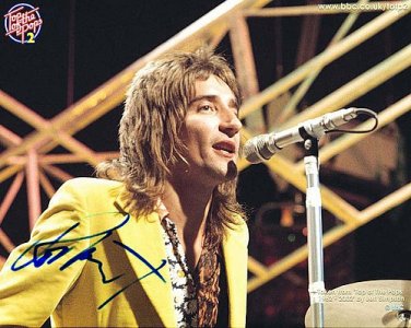 stewartrod_stewart Autographed Preprint Signed Photo