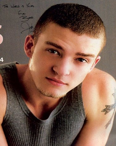 timberlakeC Autographed Preprint Signed Photo