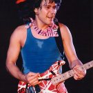 vanhaleneddieblue Autographed Preprint Signed Photo