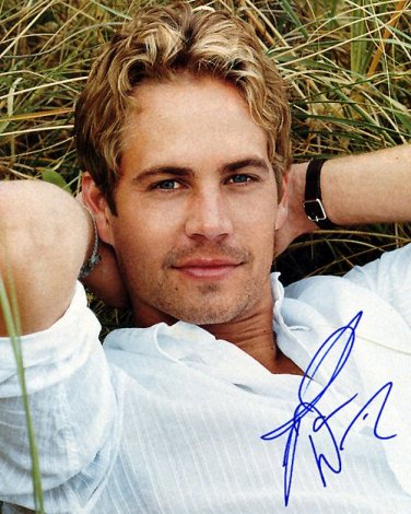 walkerpaulgrass Autographed Preprint Signed Photo