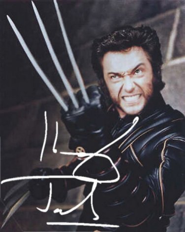 wolverine Autographed Preprint Signed Photo